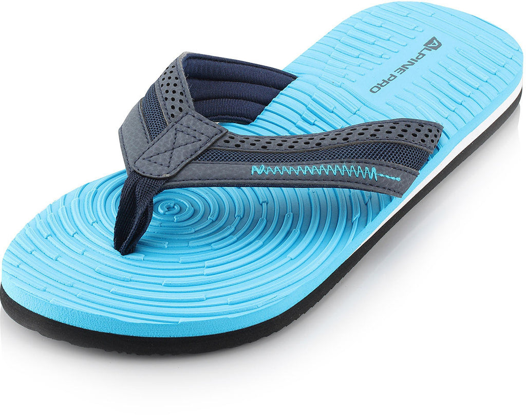 Men's Flip Flops Alpine Pro Bern Black-Turq 41