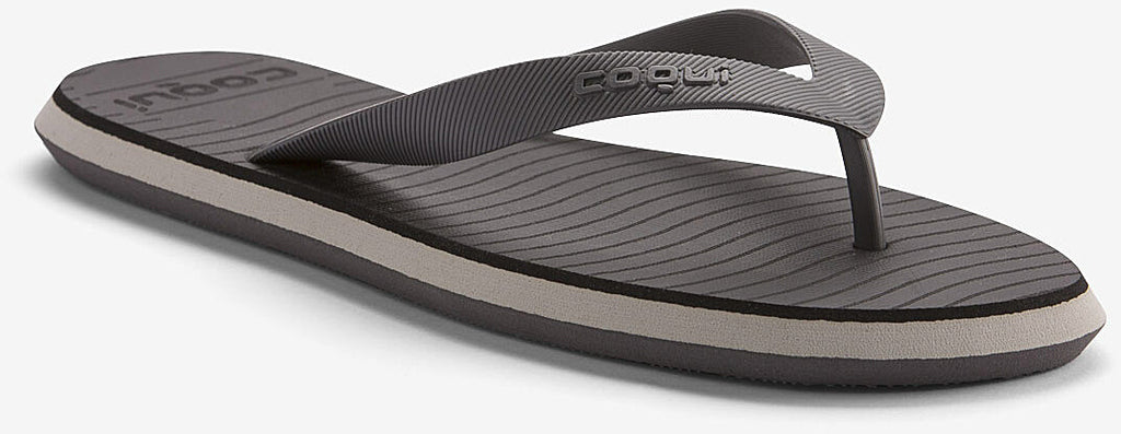 Men's Flip Flops Coqui Kare 7905 Black-Dk. Gray 41