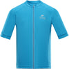 Men's Cycling Jersey Alpine Pro Sagen Neon Blue 2Xl