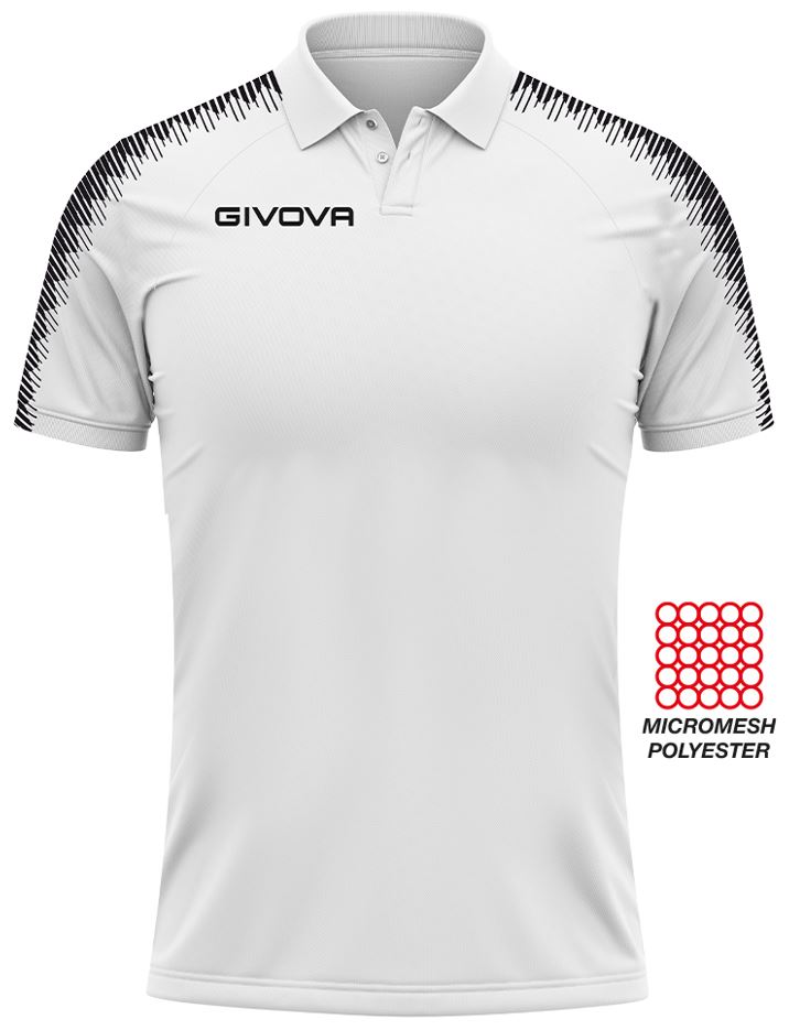 Polo Shirt Givova Polo Club White M