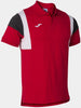 Sports T-shirt Joma Sleeve Polo Red Xl