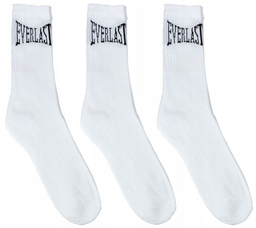 Everlast Men Tennis Socks 3-Pack Black 43-46