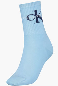 Women's Socks Calvin Klein Rib Light Blue 37-41