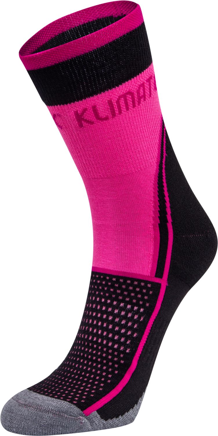 Sportsokken Klimatex Korbin Dames Zwart-Fuchsia 42-44