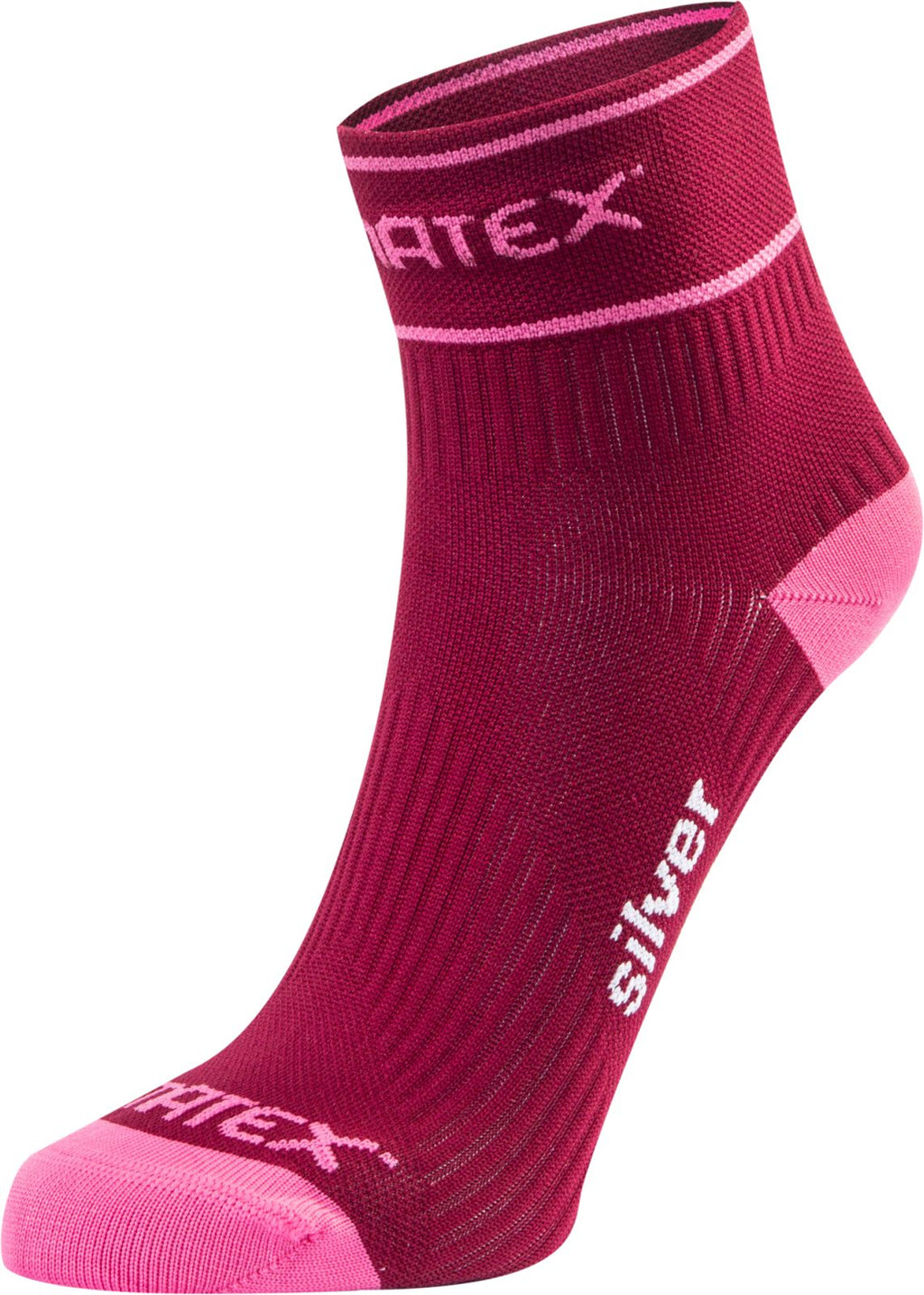 Sports Socks Klimatex Levi Bordeaux-Fuchsia 35-38