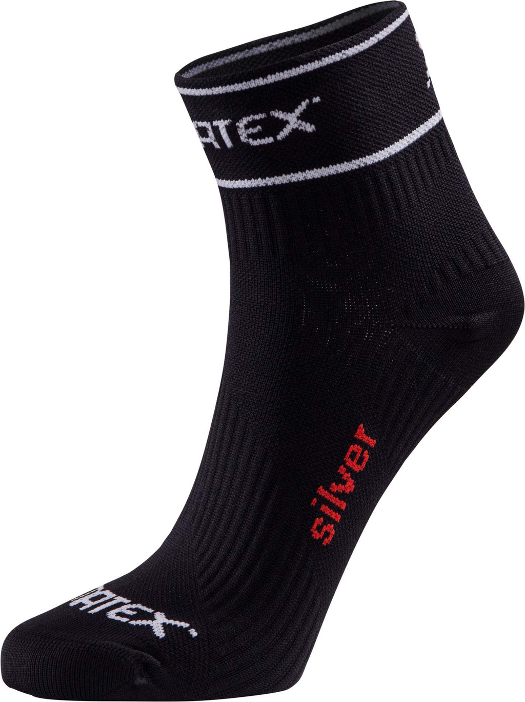 Sports Socks Klimatex Levi Black-White 43-46