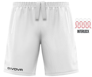 Sports Shorts Givova Pocket White 3Xs