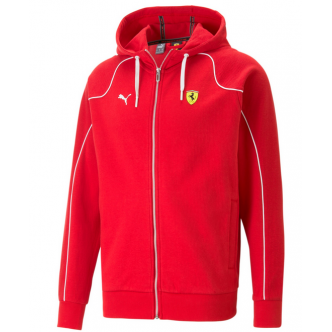 Ferrari Race Hooded Sweat Jacket Red Men