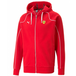 Ferrari Race Hooded Sweat Jacket Red Men