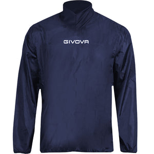 Men's Waterproof Jacket Givova Rain Jacket Navy M