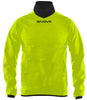 Men's Waterproof Jacket Givova Rain Jacket Fluo, S