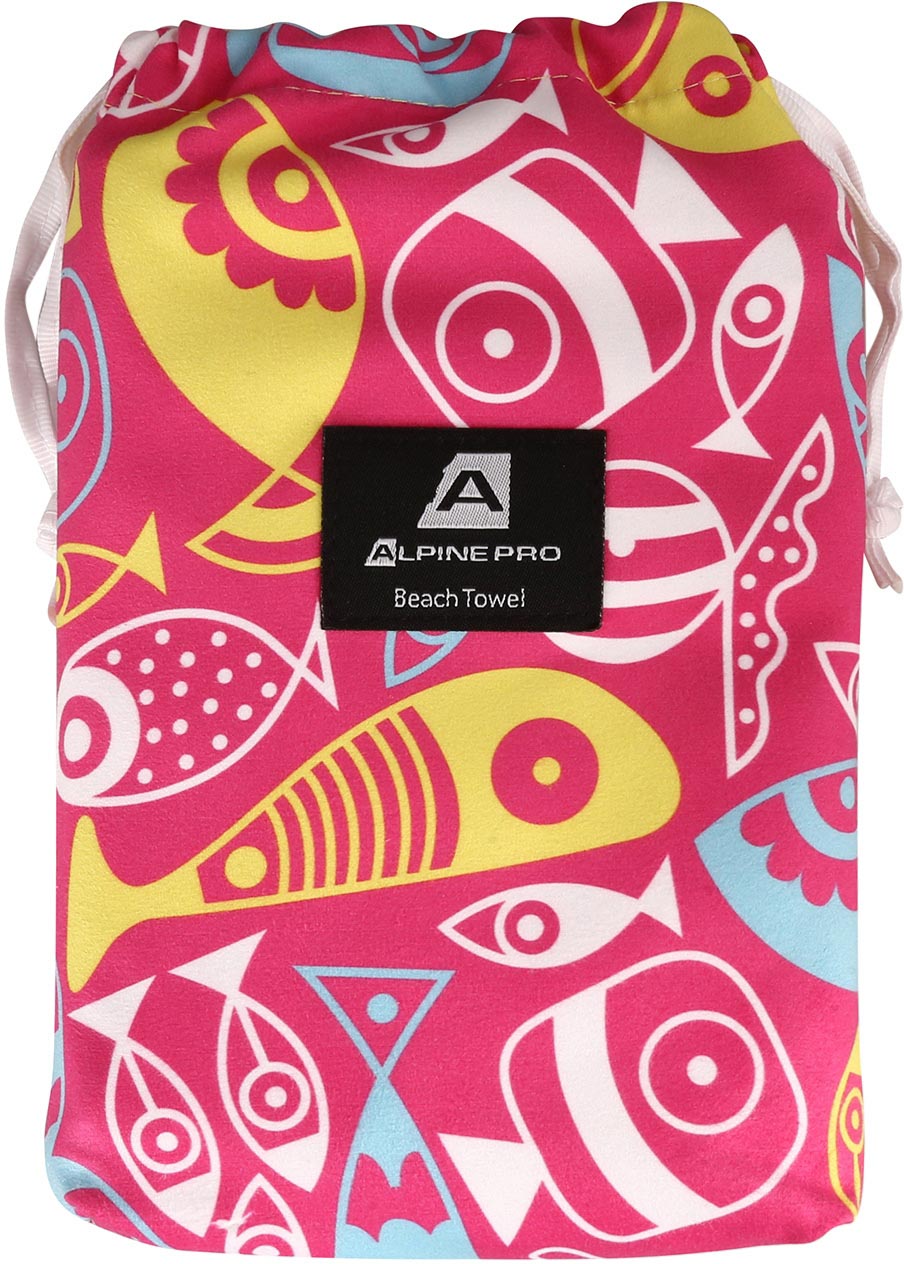 Quick-drying towel Alpine Pro Sprede Pink,