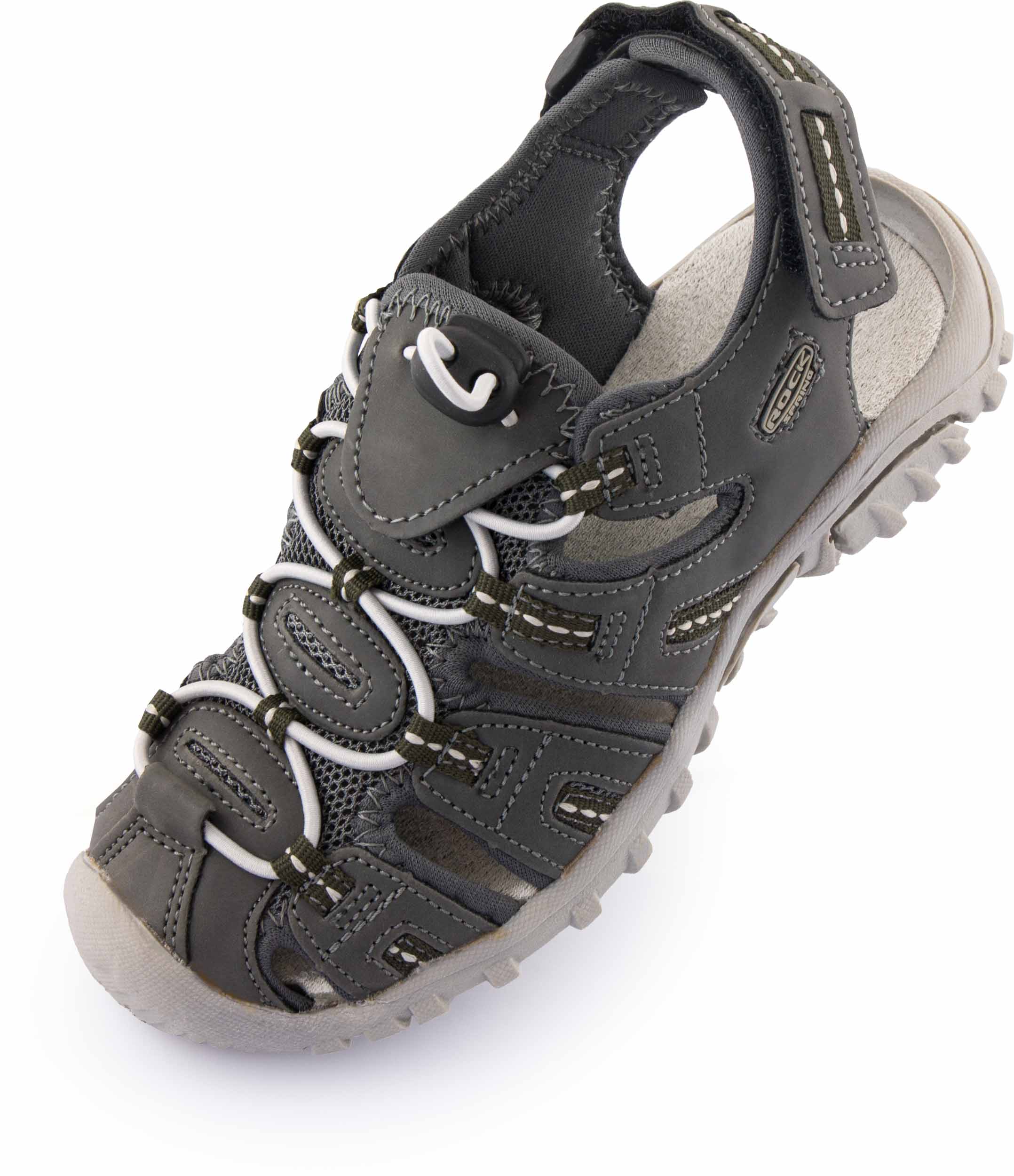Sandals Leanaí Rock Springs Ordos Méid Grey 31 - Comfort & Grip