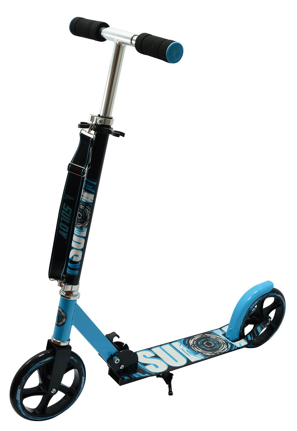 Folding Aluminum Scooter Sulov Circle, Black-Blue, 200Mm,