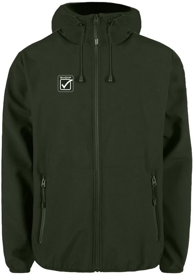 Unisex Softshell Jacket Givova Jacket Army Green L