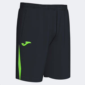 Joma Championship Vii Shorts Black-Fluor Green, S