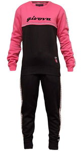 Women's Set Givova Donna Black-Fuxia M