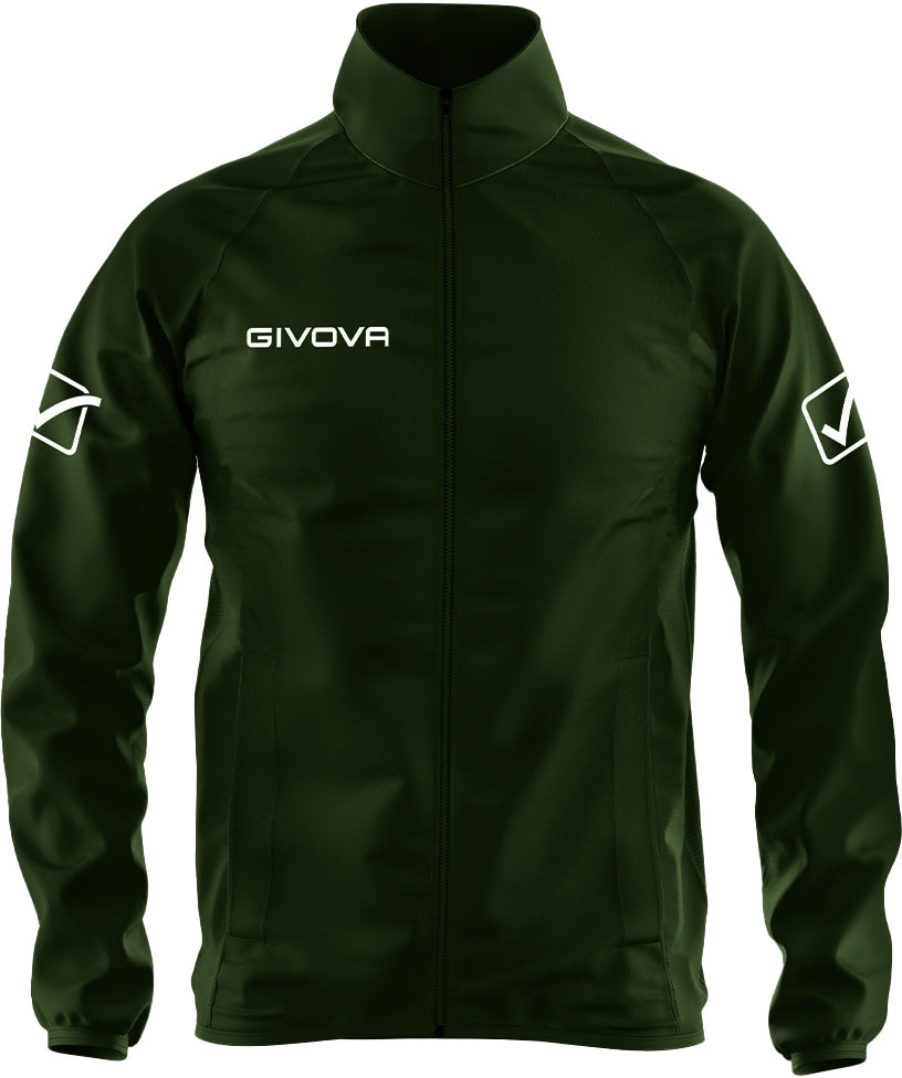 Sports jacket Givova Basico Green Militare M