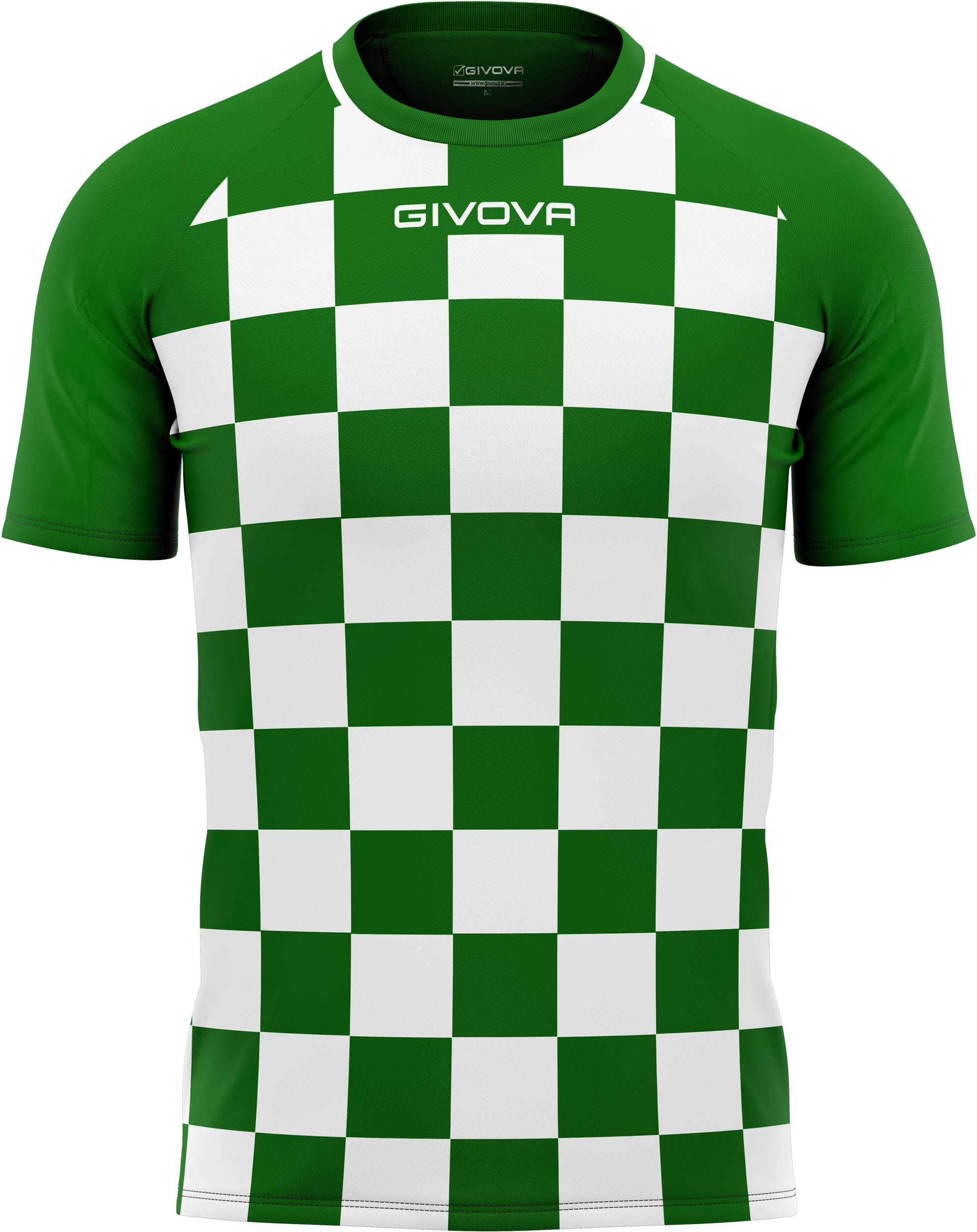 Sports Jersey Givova Dama Green-White M