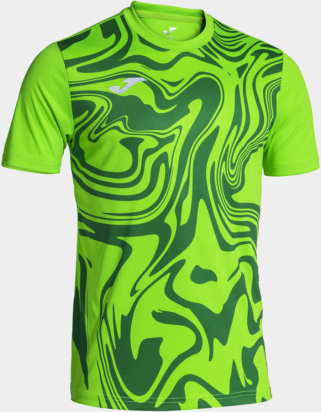 Sports T-shirt Joma Lion Ii Fluor Green, Xs