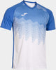 Men's T-shirt Joma Tiger Vi White-Royal, S