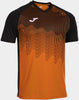 Men's T-shirt Joma Tiger Vi Orange-Black, Xs