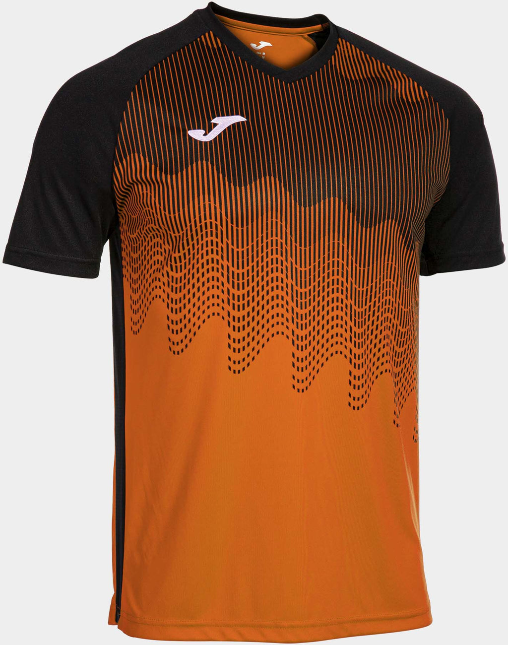 Men's T-shirt Joma Tiger Vi Orange-Black, S