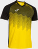 Men's T-shirt Joma Tiger Vi Yellow-Black, S