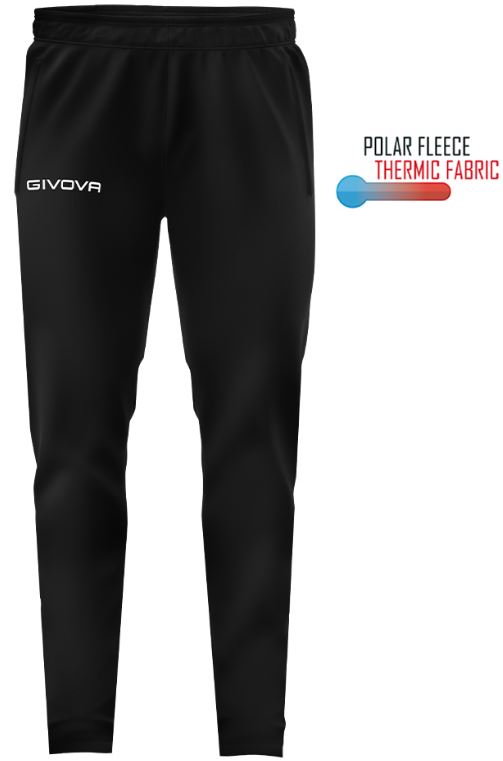 Sports Pants Givova Panta Cuba Black, L