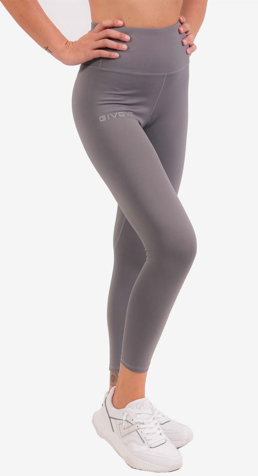 Women's Sports Leggings Givova Basic Dark Grey S