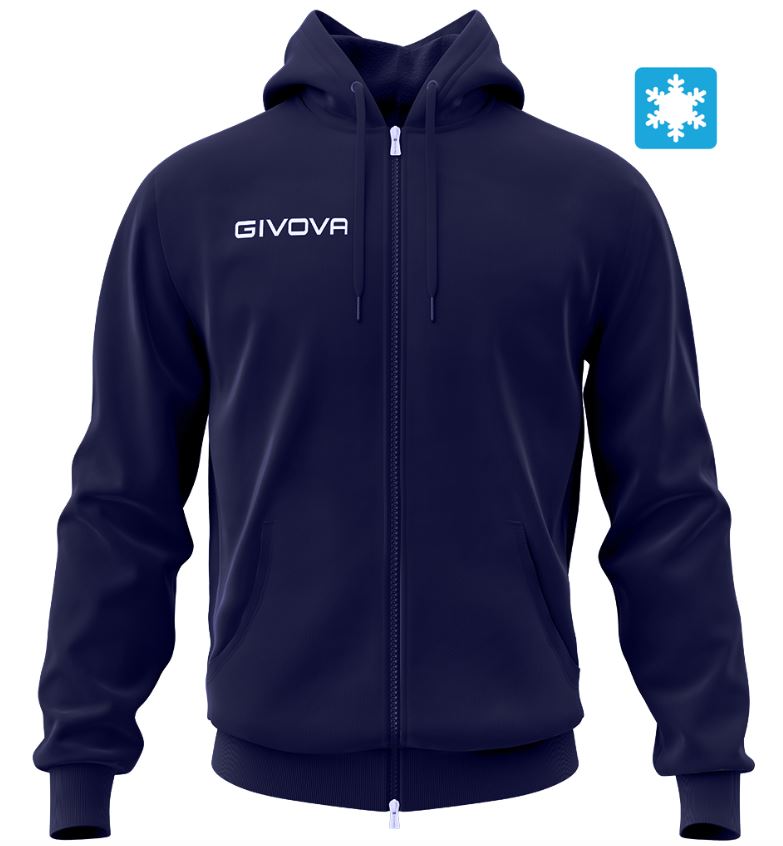 Sports Sweatshirt Givova King Blue 3Xl