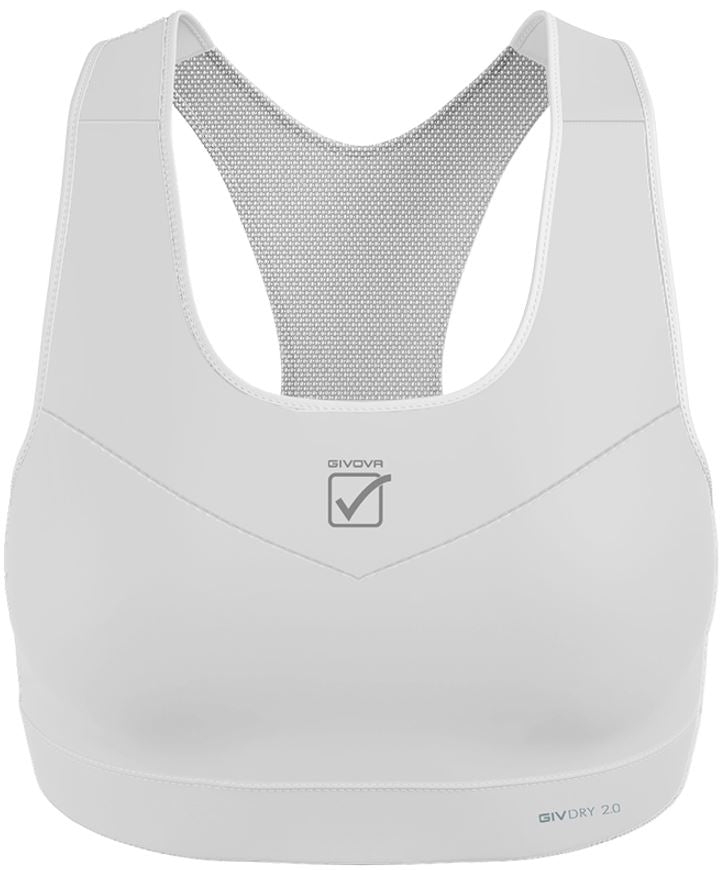 Sports Bra Givova Top Donna White M