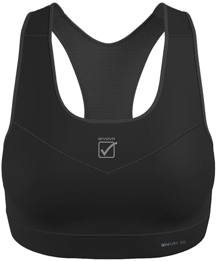 Sports Bra Givova Top Donna Black, S