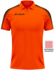 Sports polo shirt Givova Fluo Orange Xl