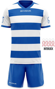 Sports Set Givova Rugby White-Royal M