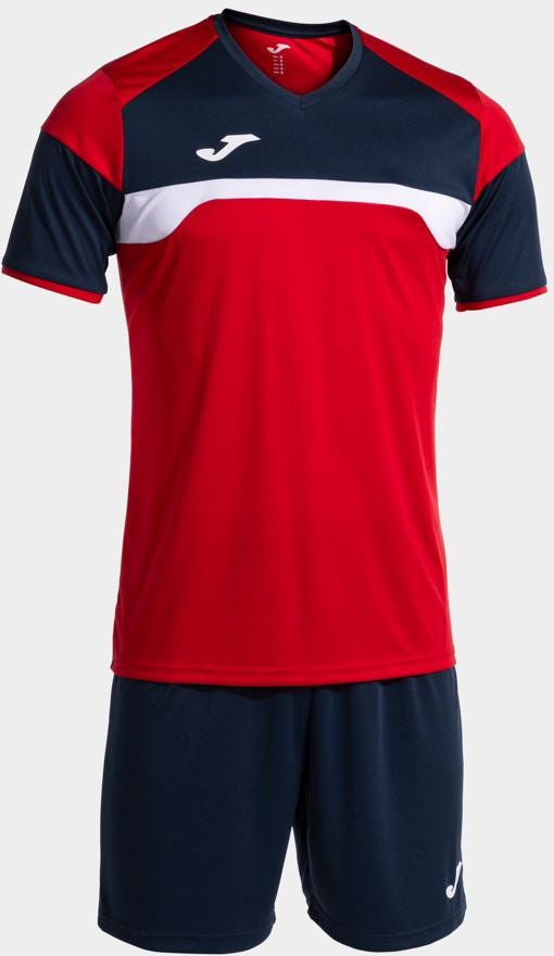 Sportset Joma Danubio III Rood-Marinerood 2XL