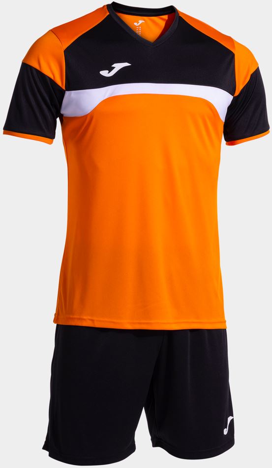Joma conjunto deportivo danubio iii naranja-negro xs