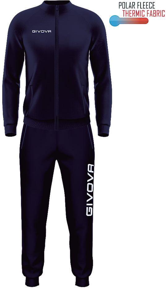 Sports Set Givova Cuba Blue, Xs