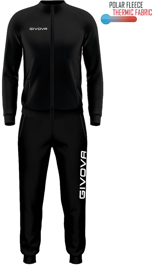 Sports Set Givova Cuba Black 3Xs