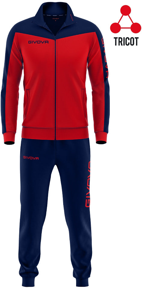 Socraigh Spóirt Givova Roma Red-Blue 3xl
