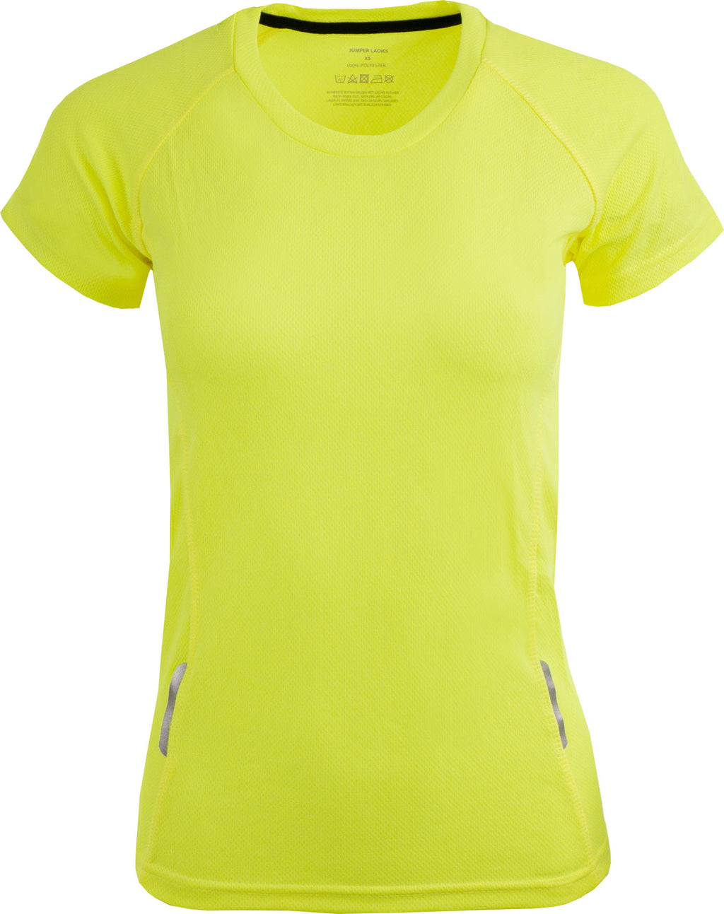 Sports T-shirt Jumper Ladies Yellow 2Xl