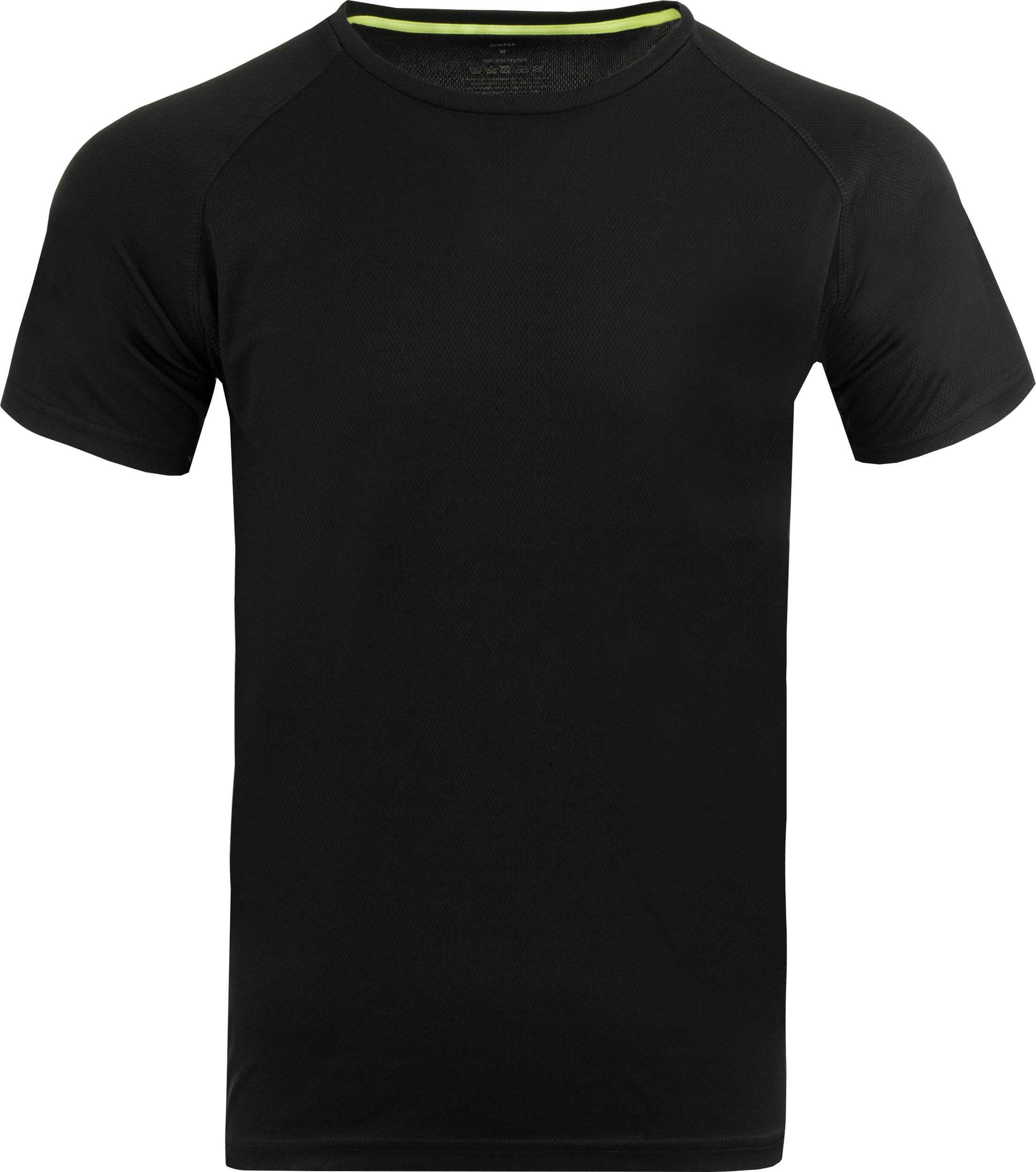 Sports T-shirt Jumper Men Black 2Xs