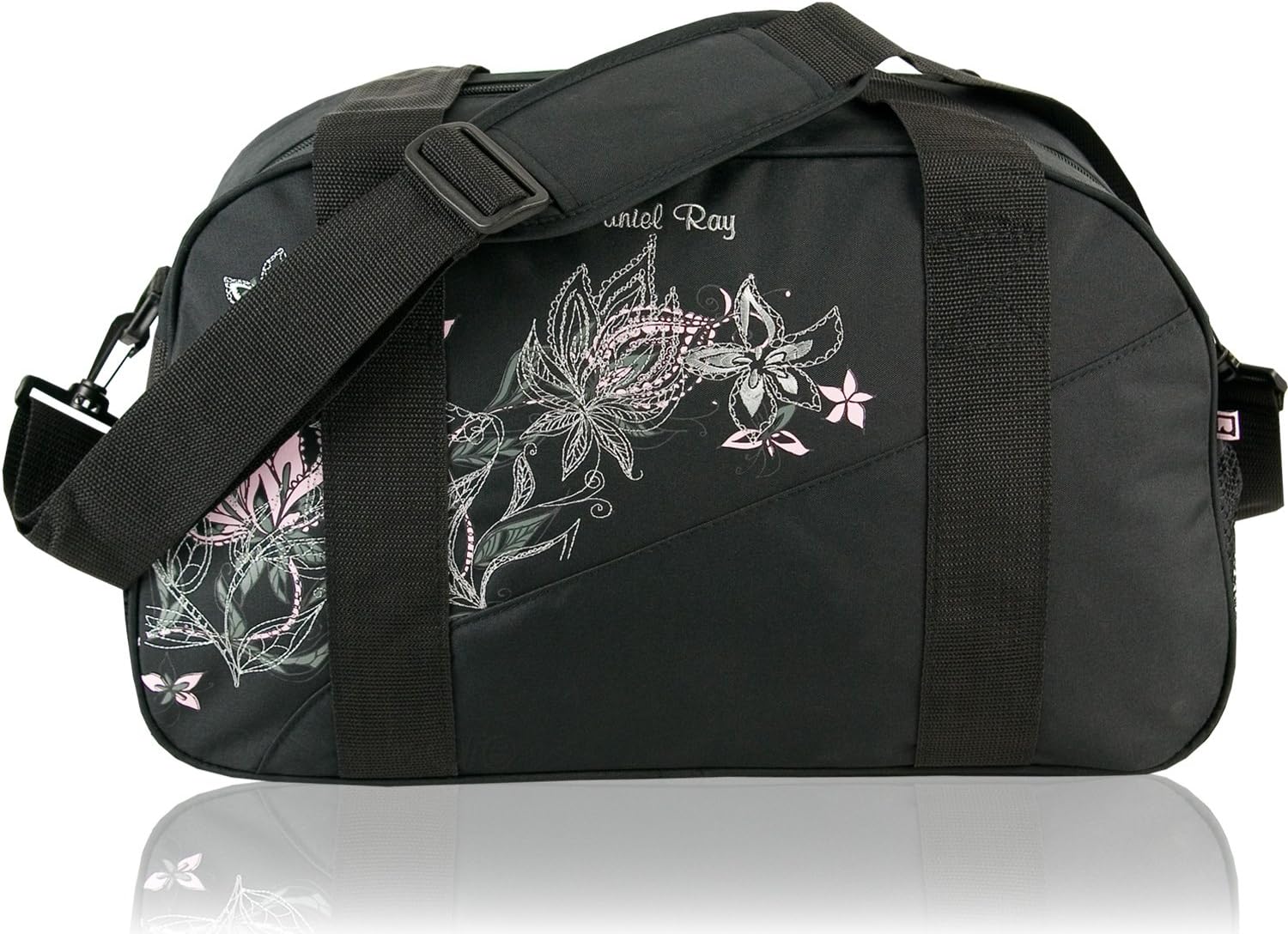 Bag Daniel Ray Sportbag Flower Black,