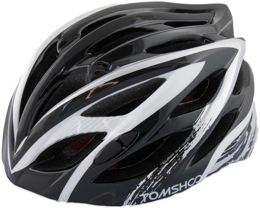 Cycling Helmet Tomshoo Black-White,