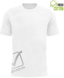 Cotton T-shirt Givova Reflective White, S