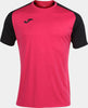 Sports T-shirt Joma Academy Iv Fuchsia-Black 2Xl-3Xl