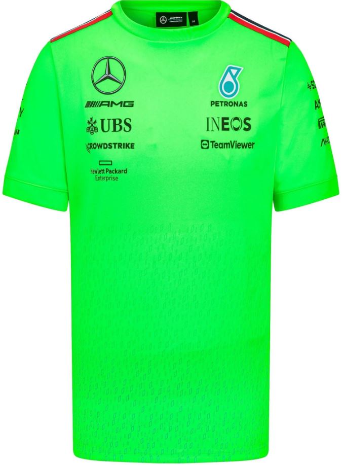 T-shirt Mercedes Men F1 Rp Set Up T-Shirt Green green 2XS