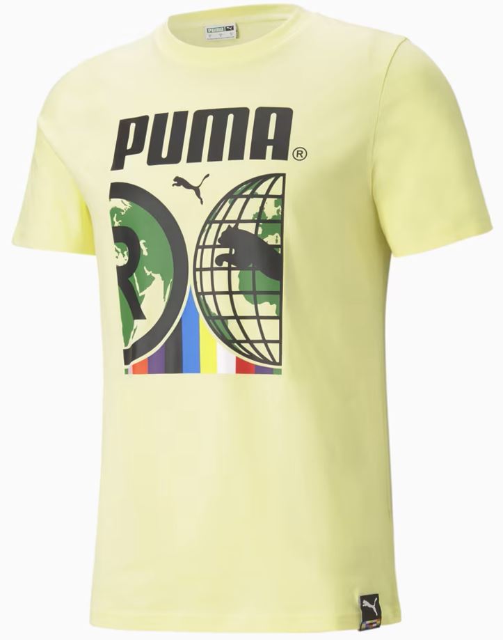 T-shirt Puma Intl Tee Yellow, Xs