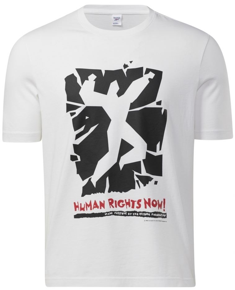 T-shirt Reebok Human Rights Now Tee M