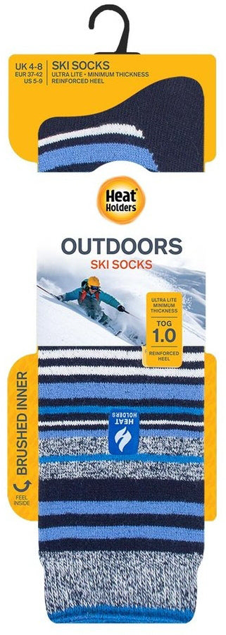 Ski socks heat holders apres ski 37-42 blue 37-42